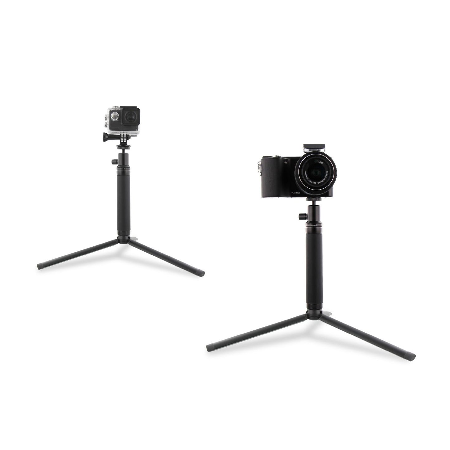 Travel Tripod Vlogging Range with Selfie Stick