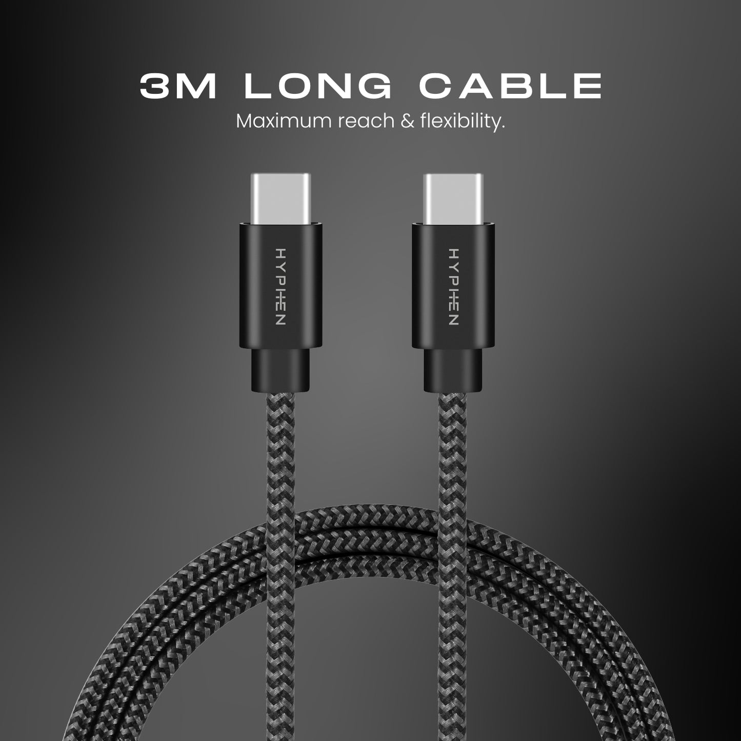 TUF Double Braided Cable - USB-C to USB-C | 100W