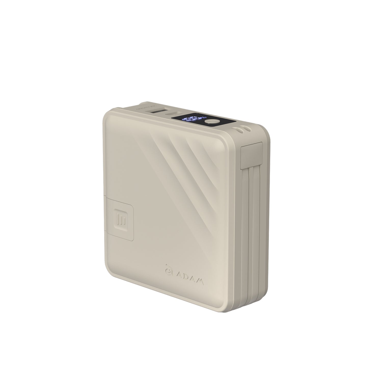 GRAVITY X5 5-in-1 Ultra Compact Power Bank USB-C & Lightning cable | 15000 mAh