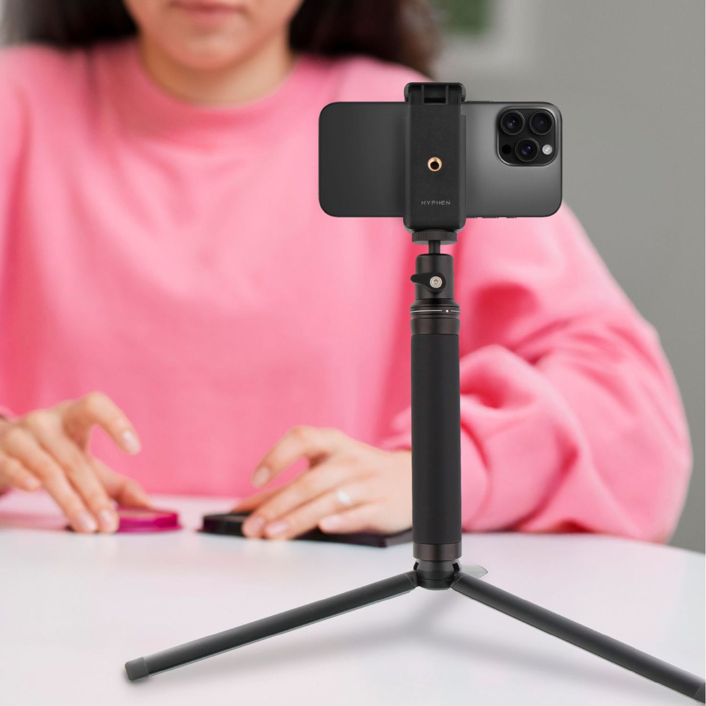 Travel Tripod Vlogging Range with Selfie Stick