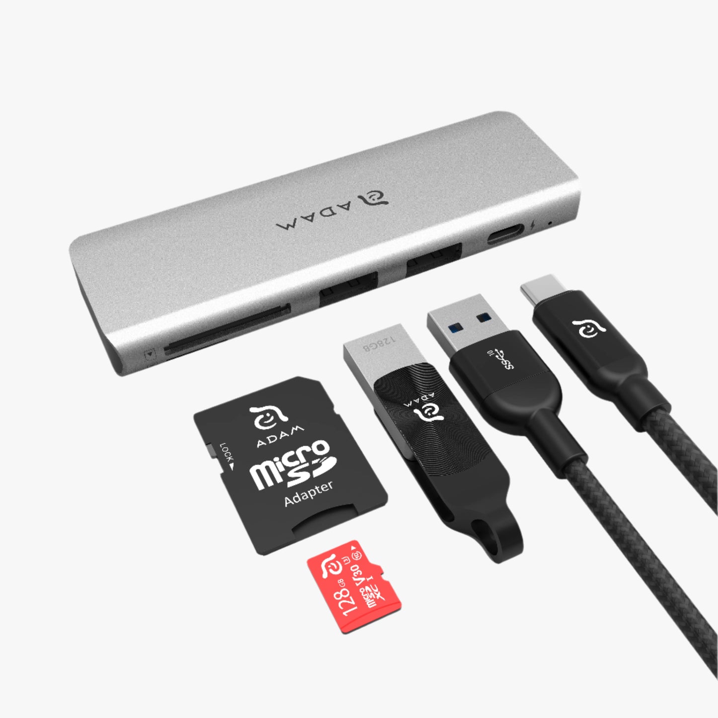 CASA Hub 5E USB-C 5-in-1 Card Reader Hub