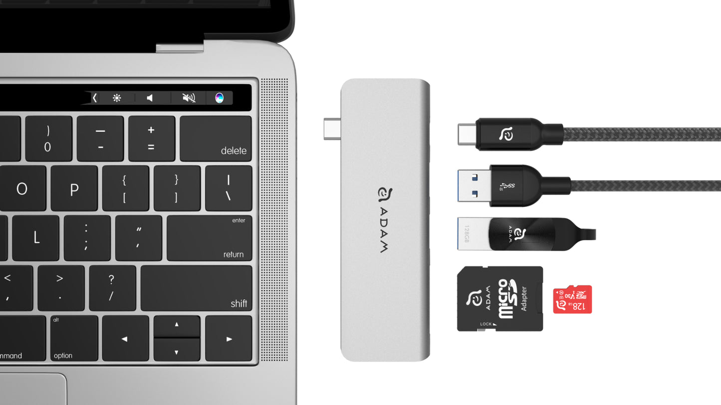 CASA Hub 5E USB-C 5-in-1 Card Reader Hub