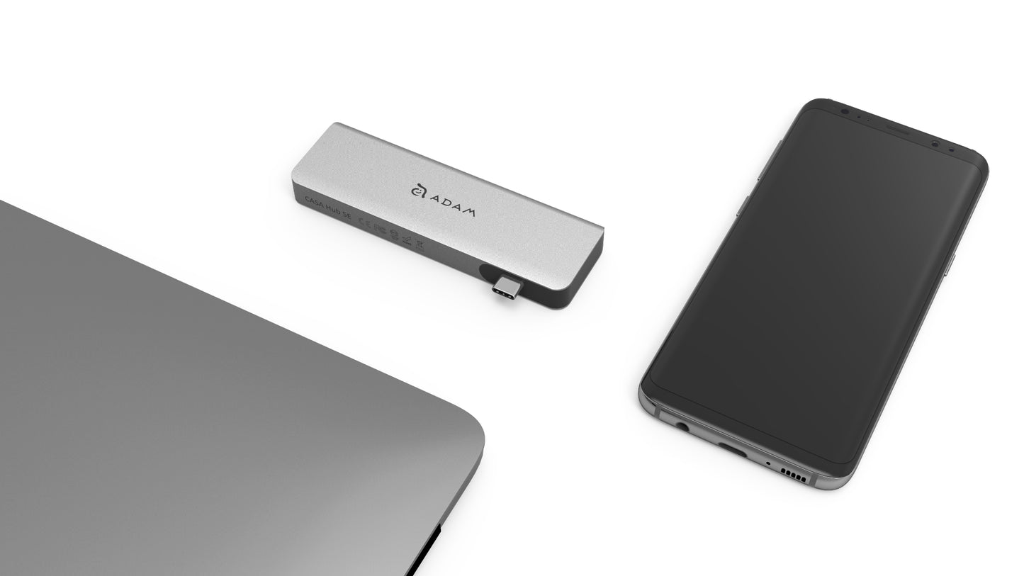 CASA Hub 5E USB-C 5-in-1 Card Reader Hub
