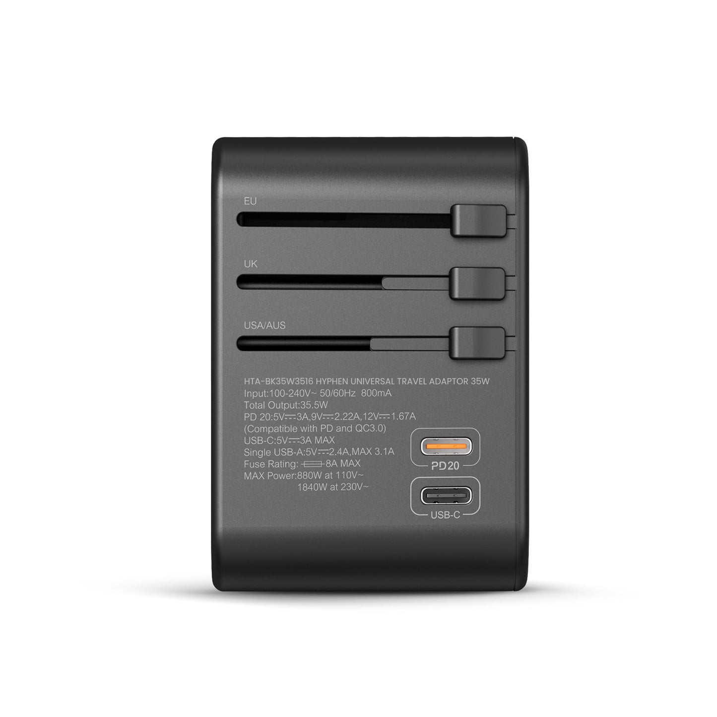 CHARGE POINT Universal Travel Adaptor