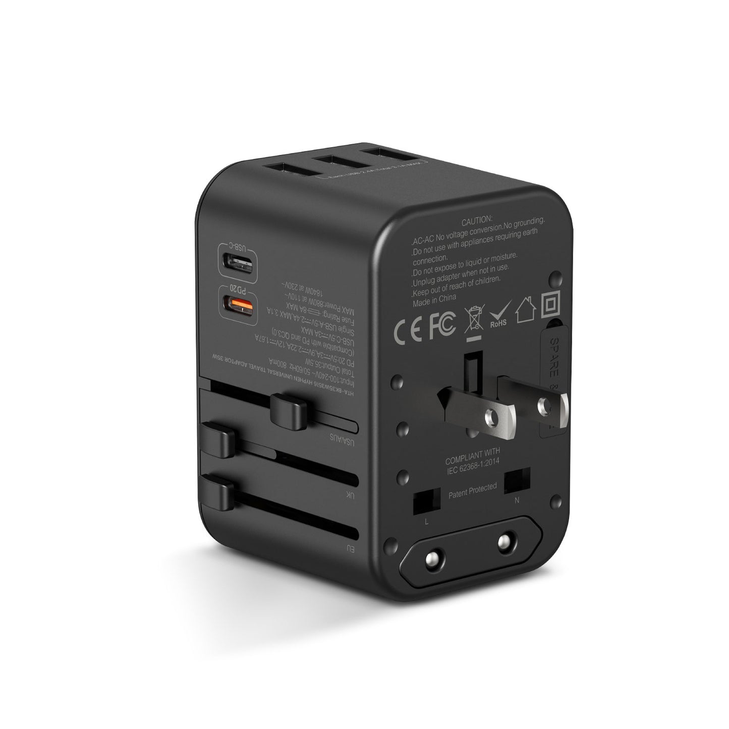 CHARGE POINT Universal Travel Adaptor