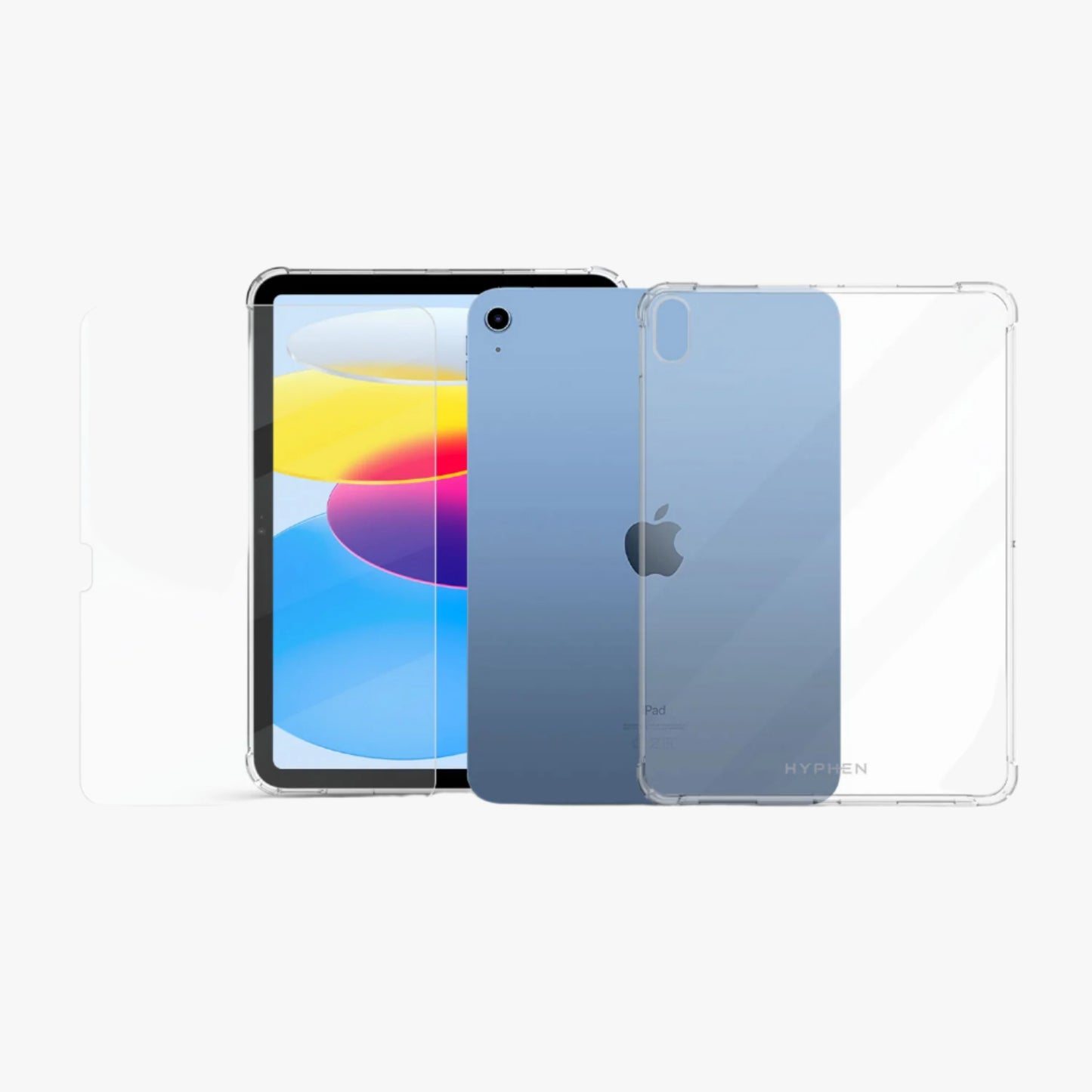 DEFENDR 360° Tempered Glass + Drop protection case with Self Installation Kit
