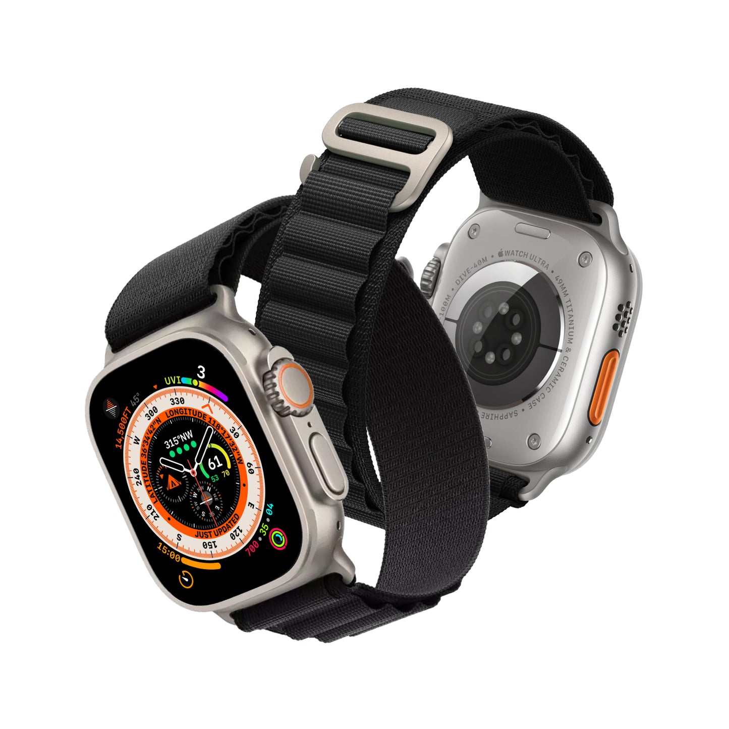 CLARKE Reinforced Nylon Watch Band