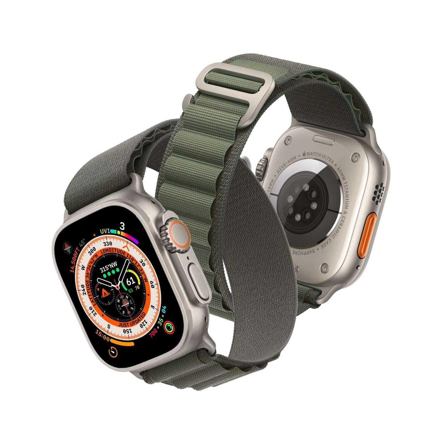 CLARKE Reinforced Nylon Watch Band