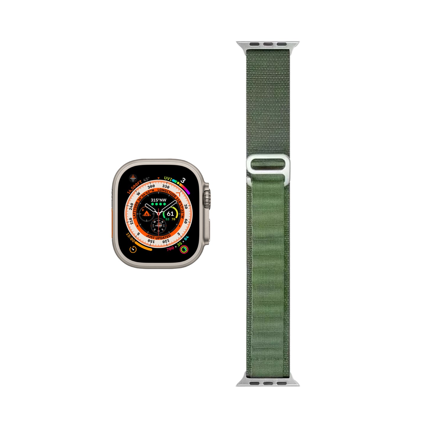 CLARKE Reinforced Nylon Watch Band