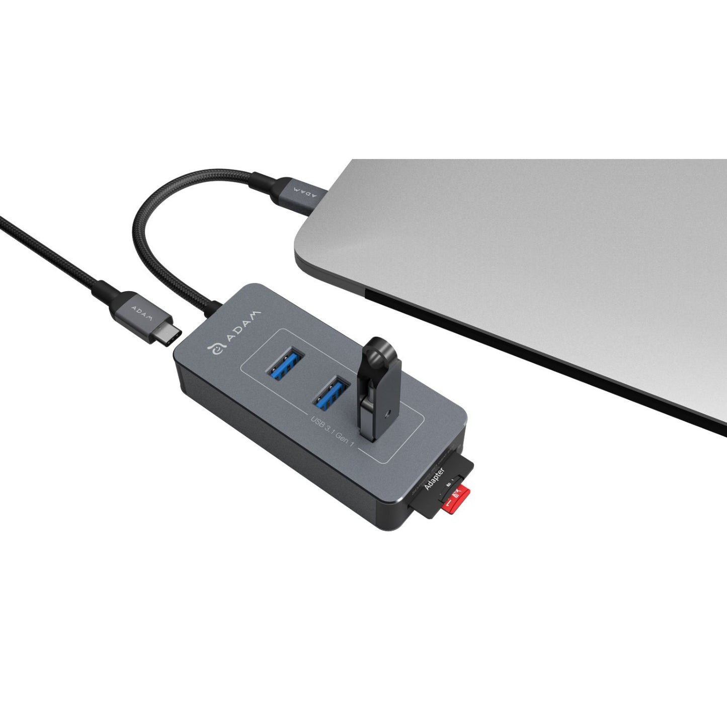USB 3.1 Type-C 6-Port Card Reader Hub