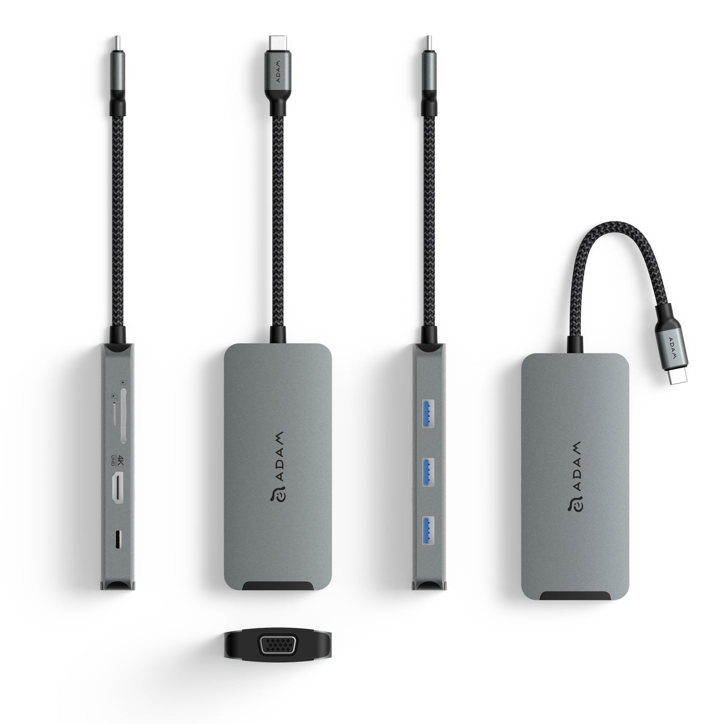 CASA hub A08 USB-C 3.1 8-port Hub