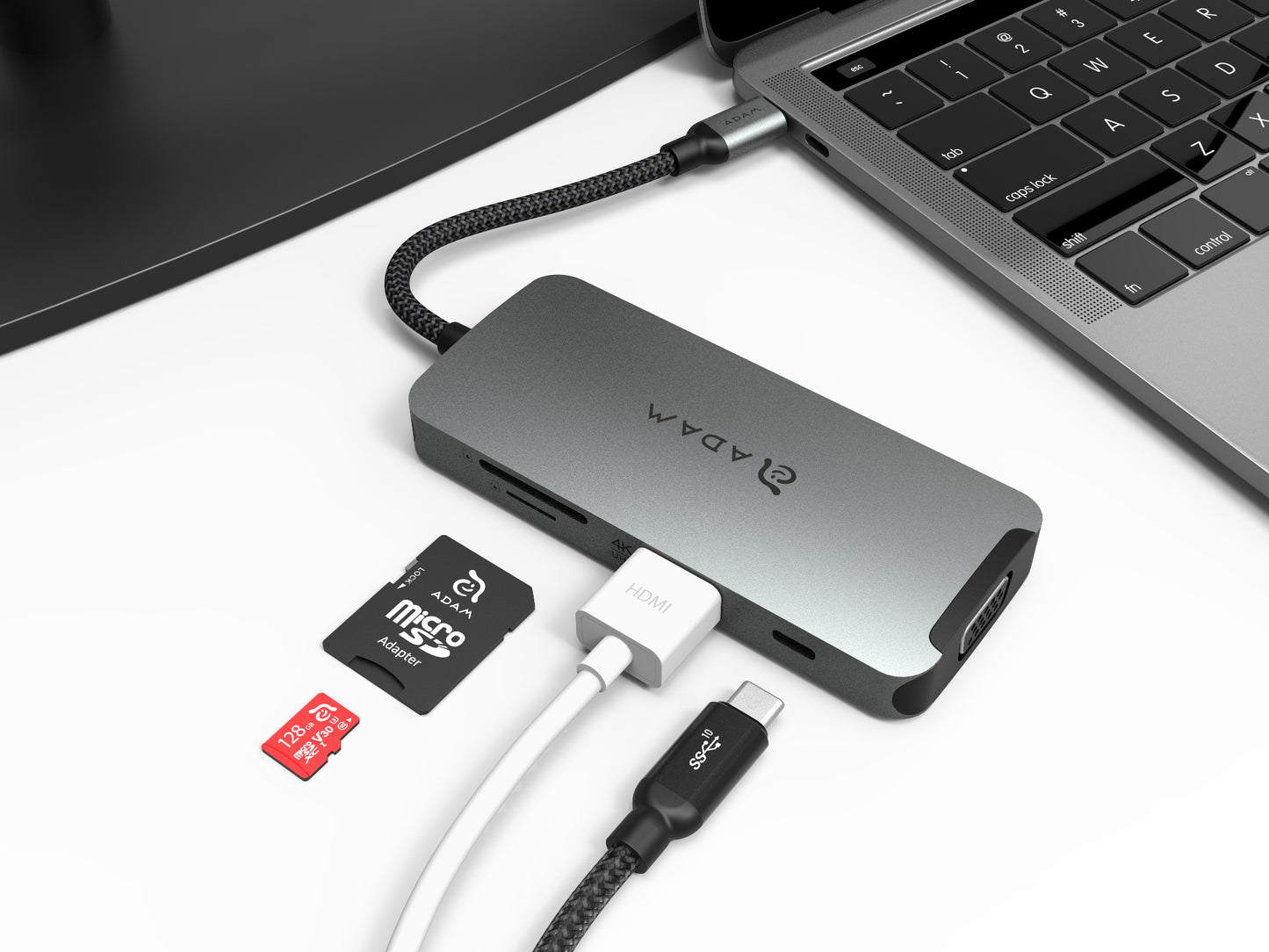 CASA hub A08 USB-C 3.1 8-port Hub