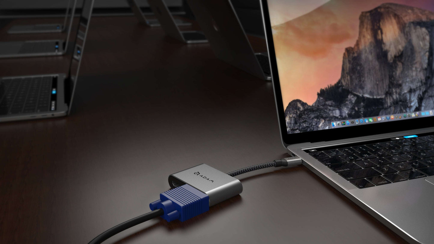CASA Hub USB-C to VGA / HDMI