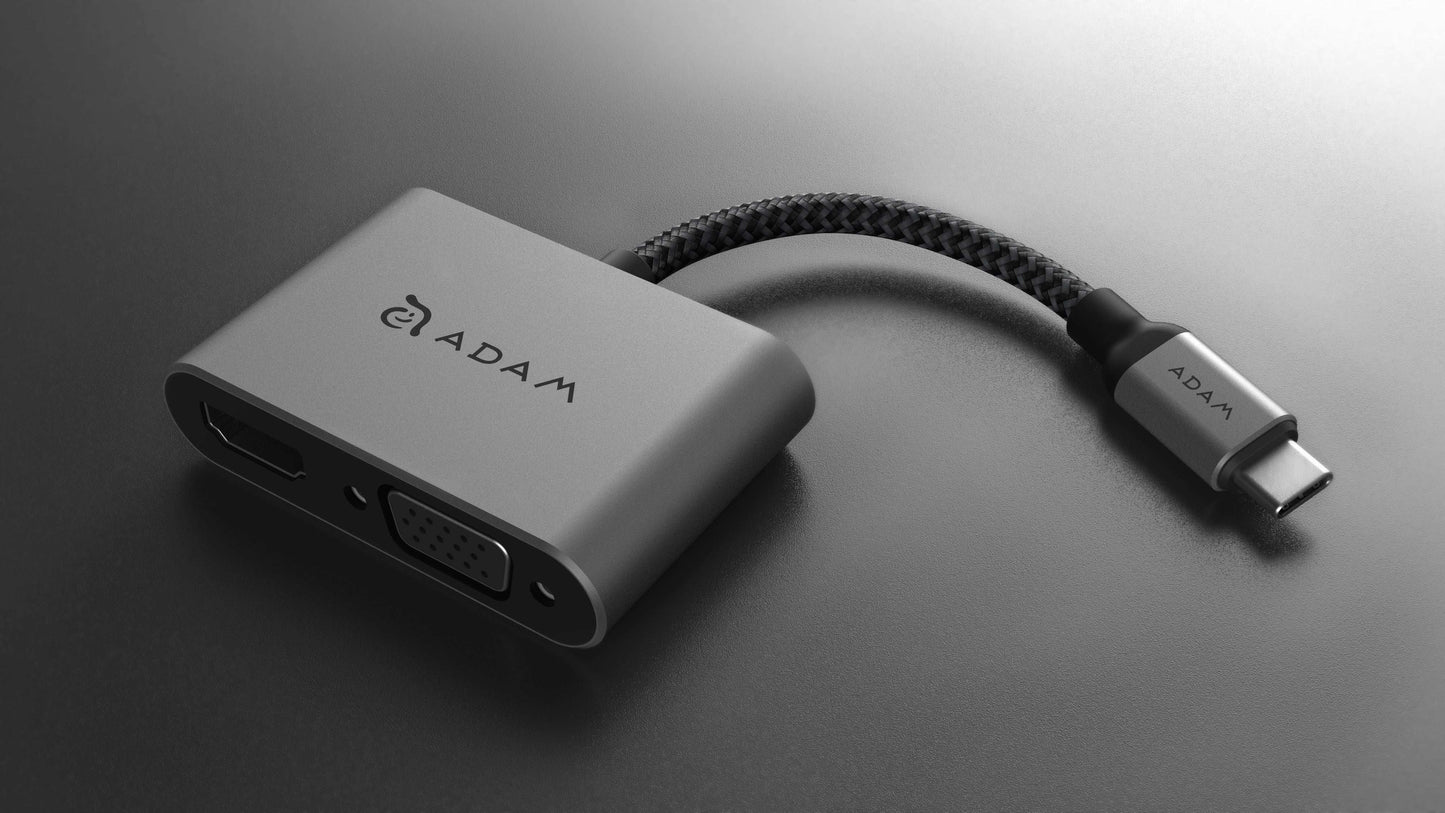 CASA Hub USB-C to VGA / HDMI