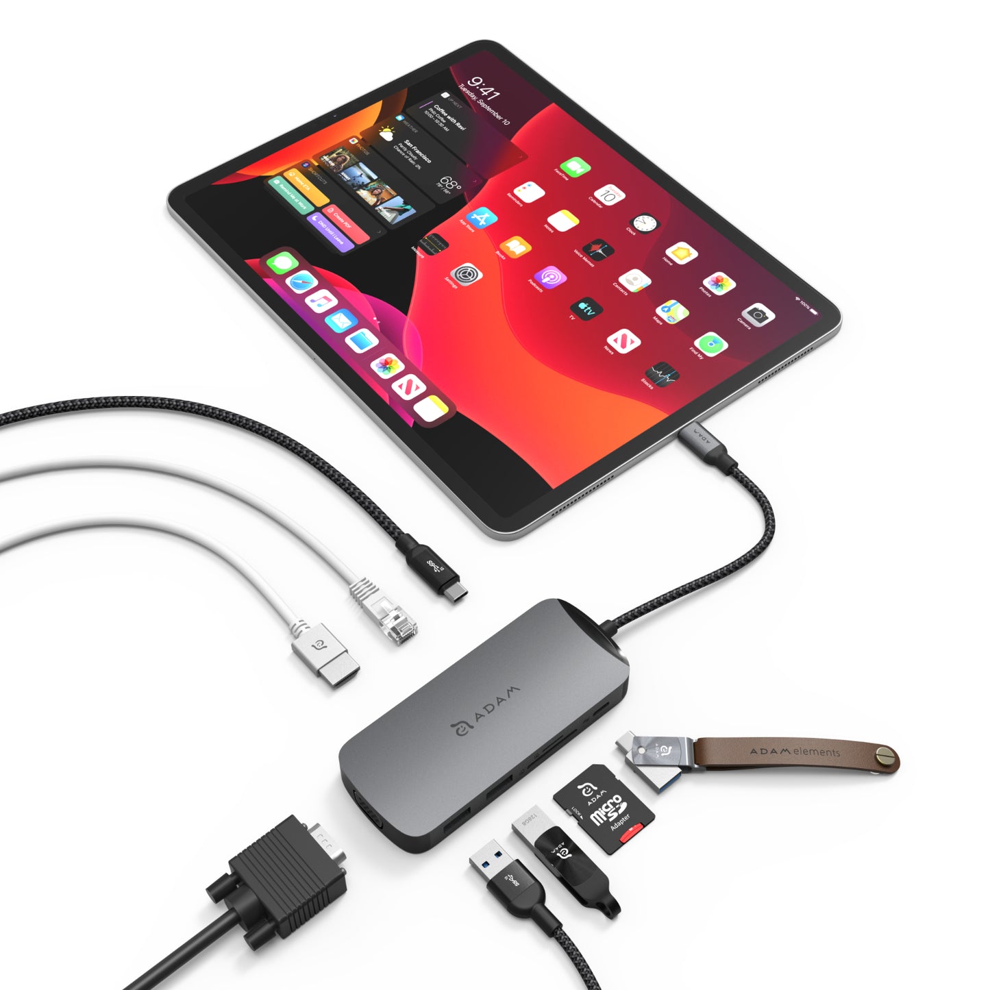 CASA Hub X DP USB-C 8K 10-in-1 Hub