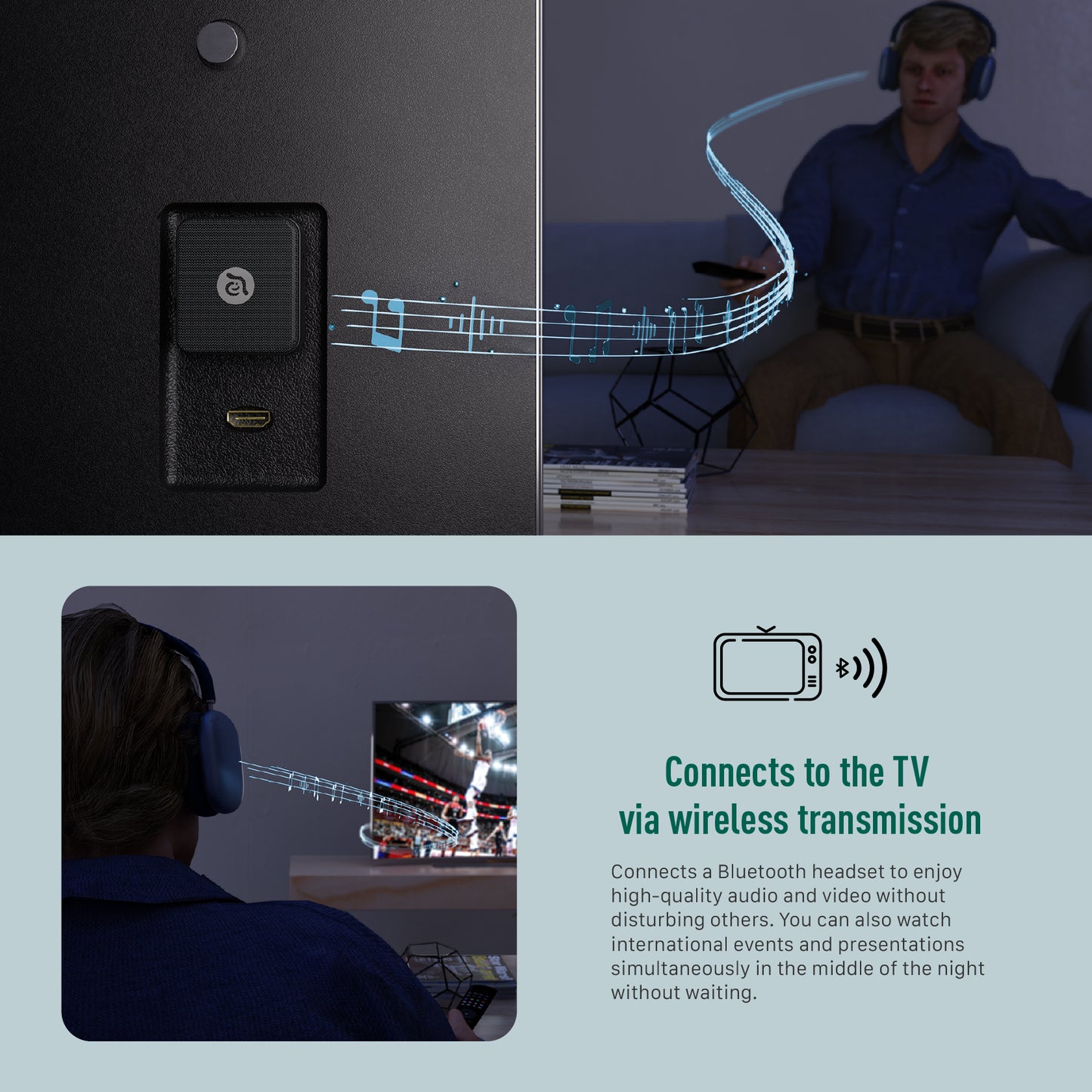 EVE II Bluetooth Audio Transceiver