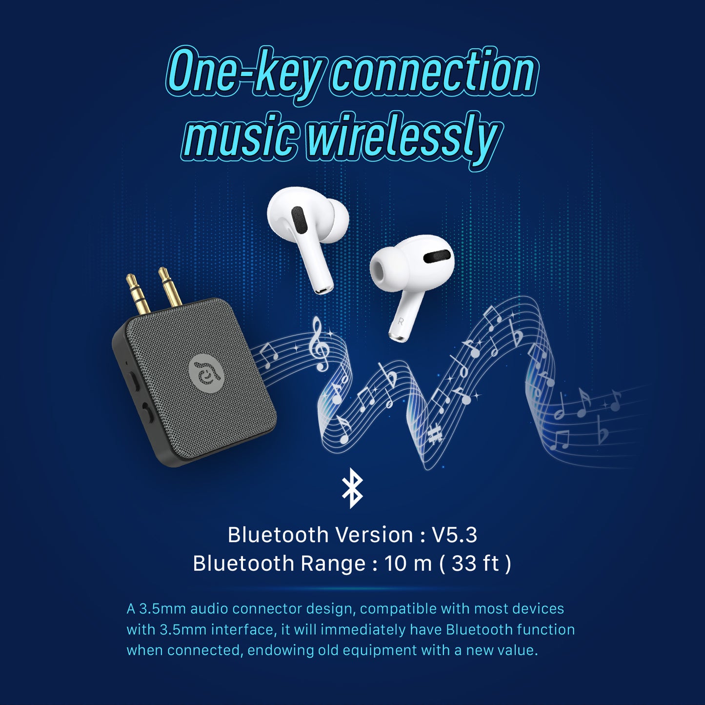 EVE II Bluetooth Audio Transceiver