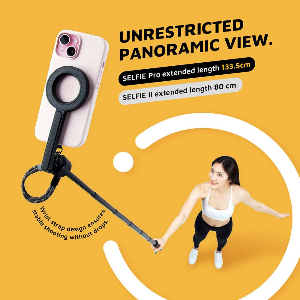 SELFIE Pro Wireless Bluetooth Tripod Selfie Stick