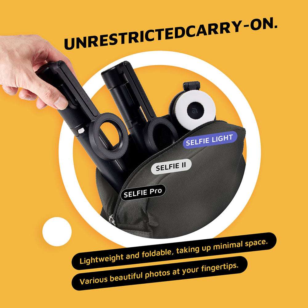 SELFIE Pro Wireless Bluetooth Tripod Selfie Stick
