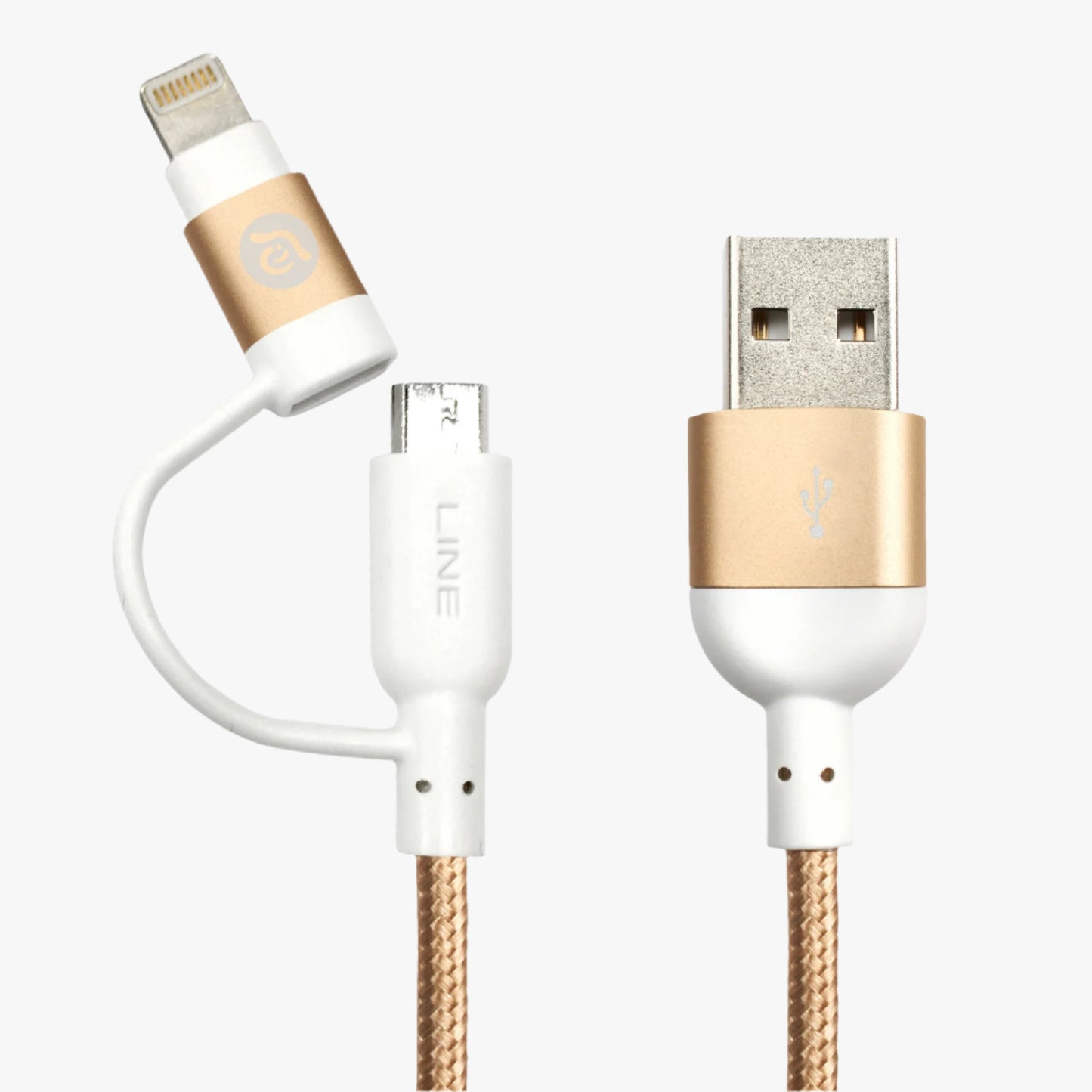 Peak II Duo USB-A to MFi Lightning & Micro USB