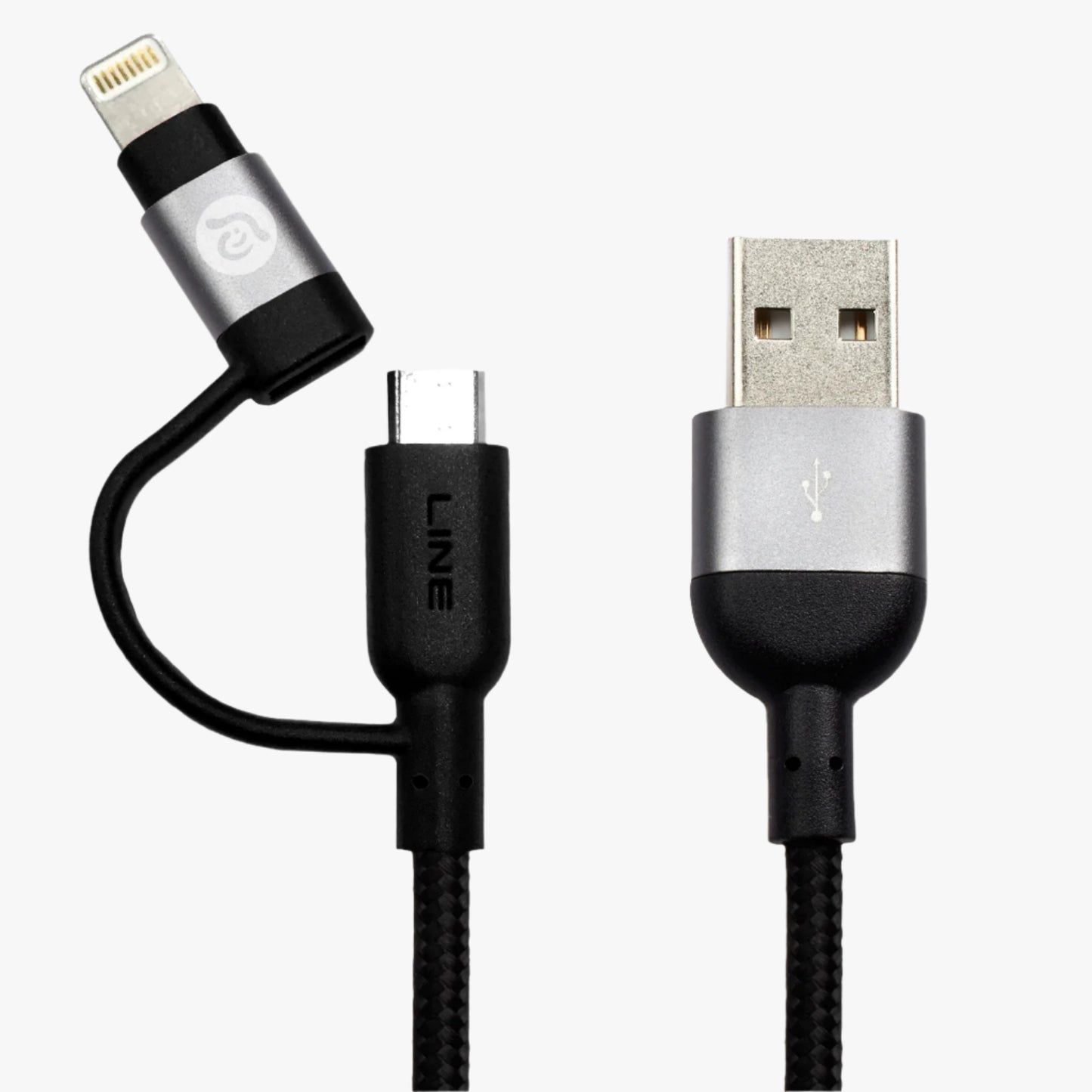 Peak II Duo USB-A to MFi Lightning & Micro USB
