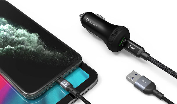 Omnia C1+ USB-C Fast Charging Car Charger | 45W