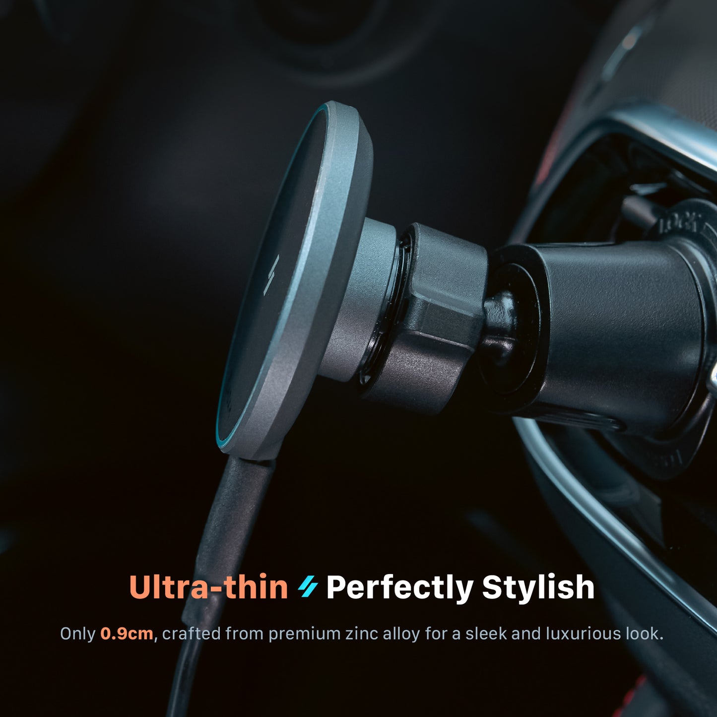 CQ1 Qi2 Magnetic Charging Car Mount
