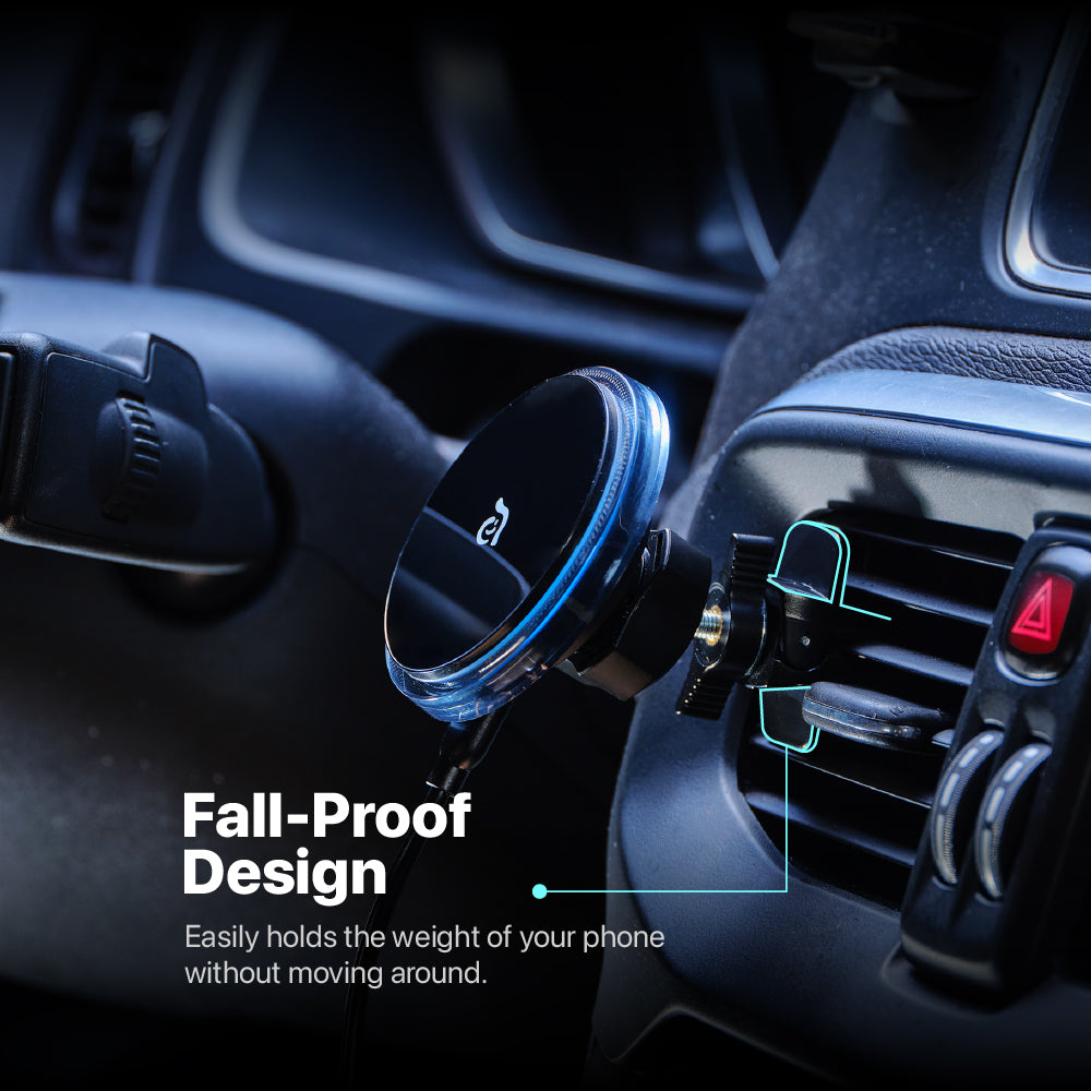 OMNIA CX1 Magnetic Wireless Charging Car Mount