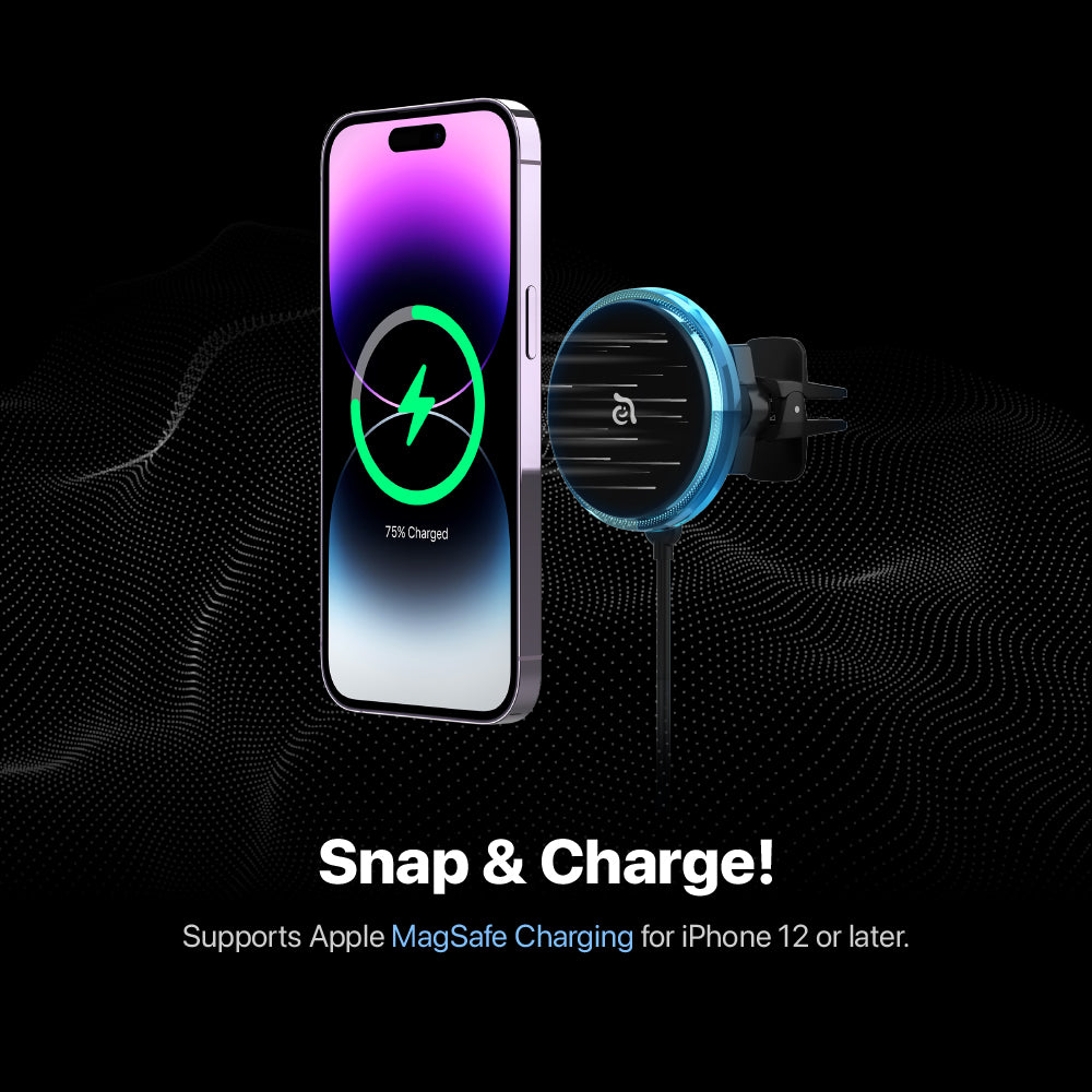 OMNIA CX1 Magnetic Wireless Charging Car Mount