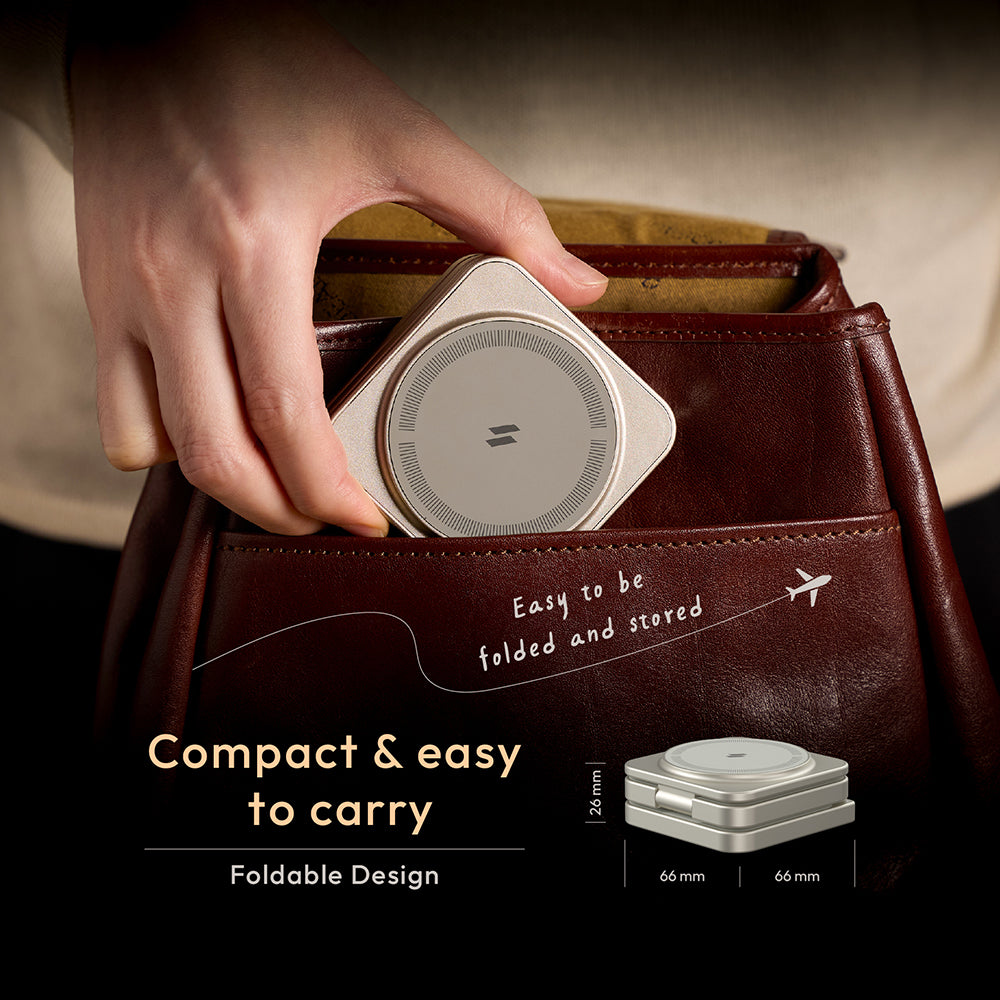Mag 3 Pro Qi2 3-in-1 Foldable Travel Charging Station
