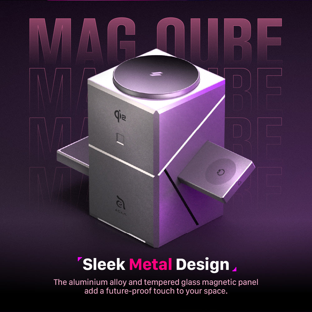 Mag Qube Qi2 3-in-1 Charging Station