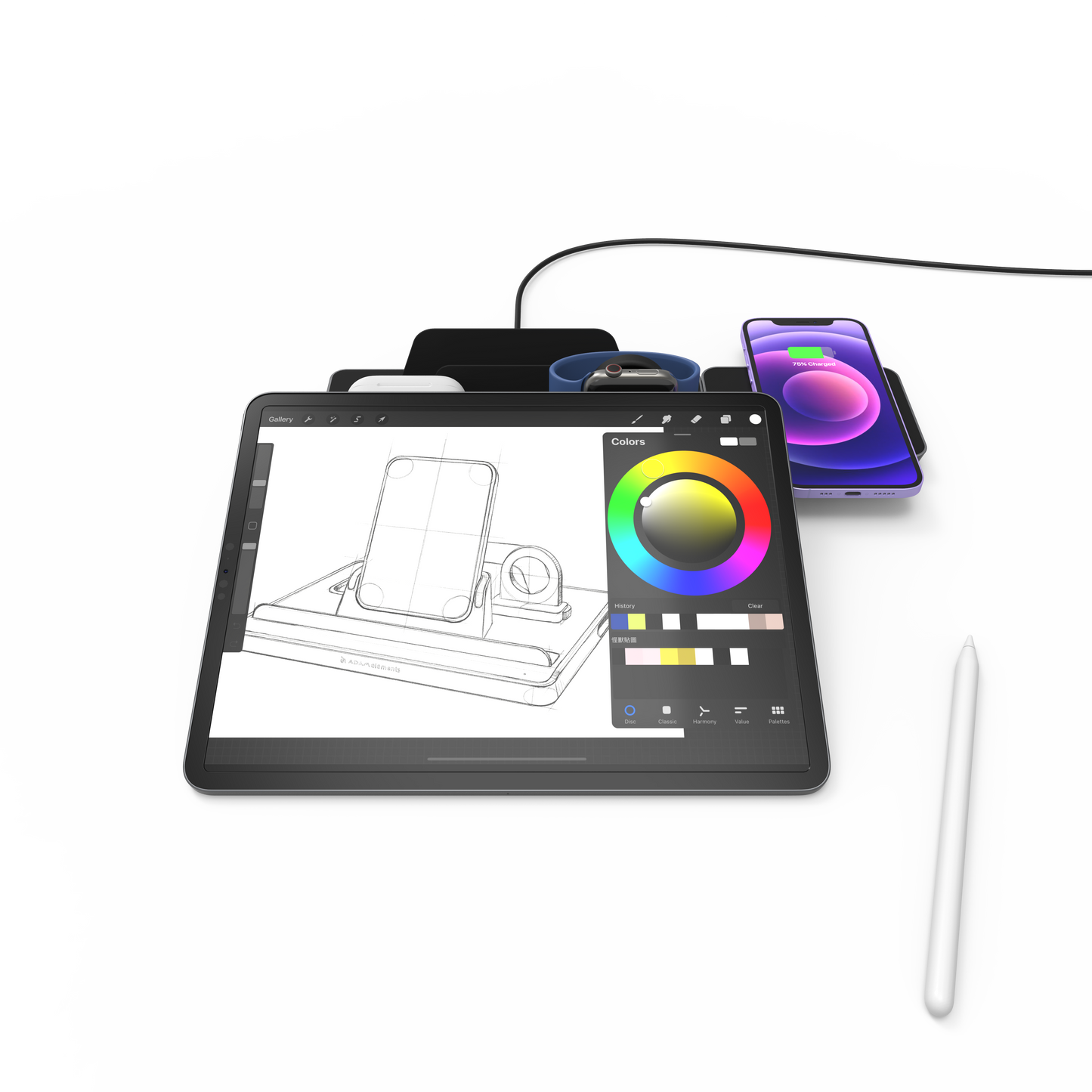 OMNIA Q5 5-in-1 Wireless Charging Station