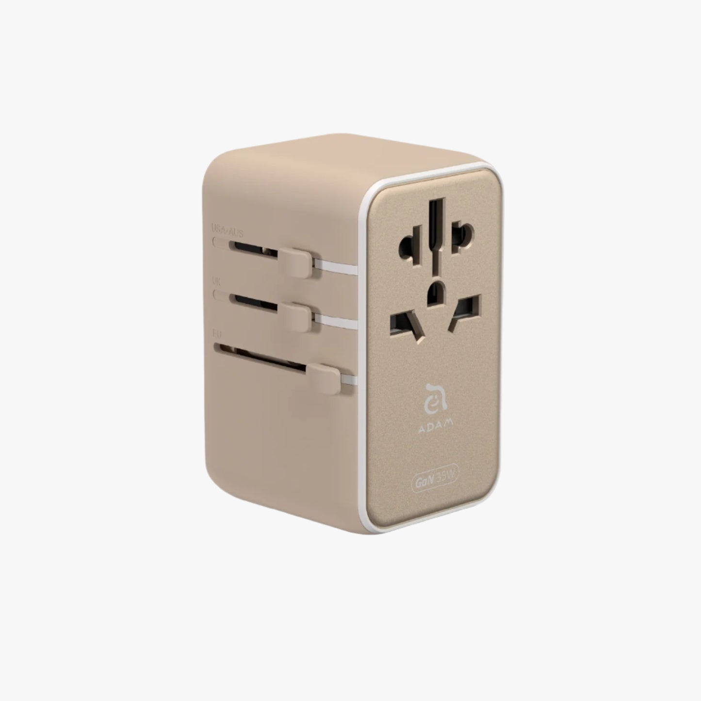 T35L Universal Travel Adapter with Built-In USB-C Cable | 35W