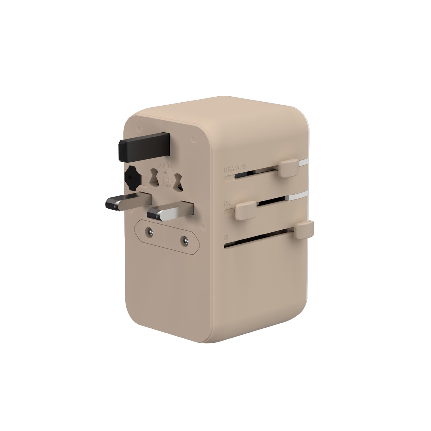 T35L Universal Travel Adapter with Built-In USB-C Cable | 35W