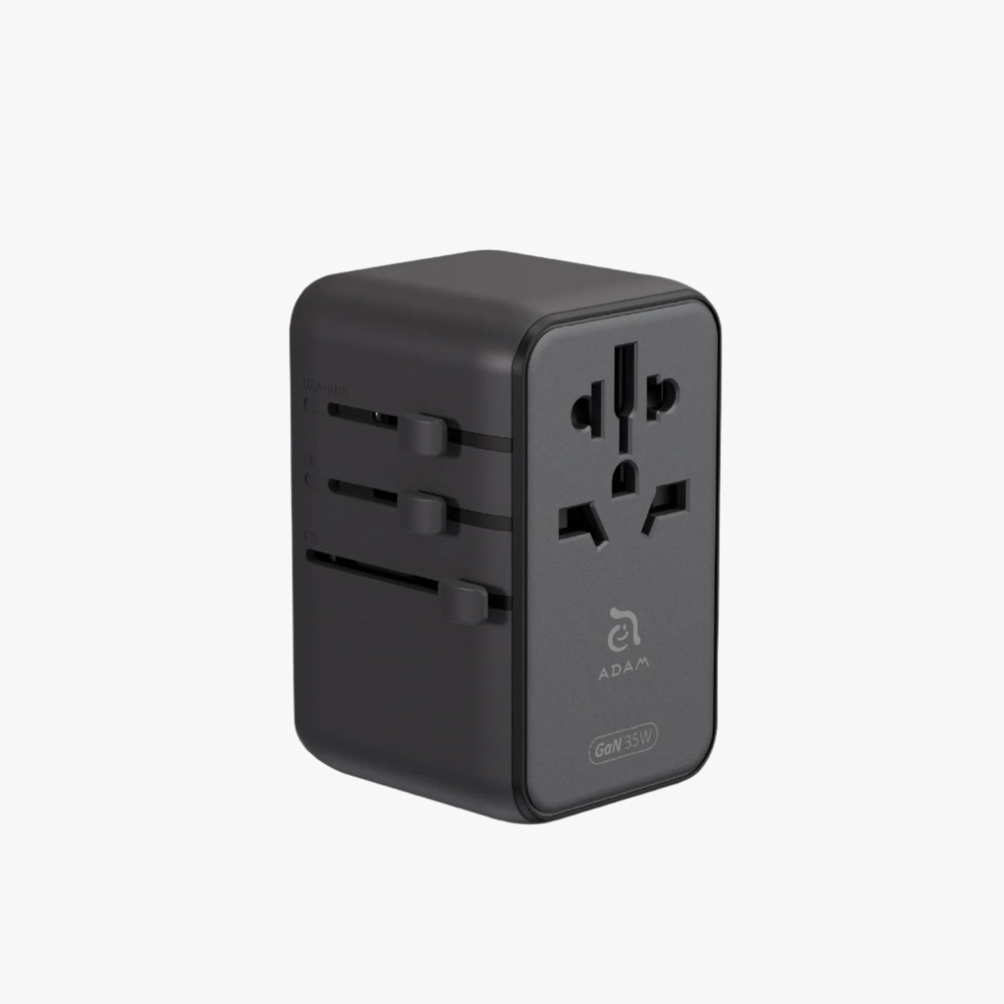 T35L Universal Travel Adapter with Built-In USB-C Cable | 35W