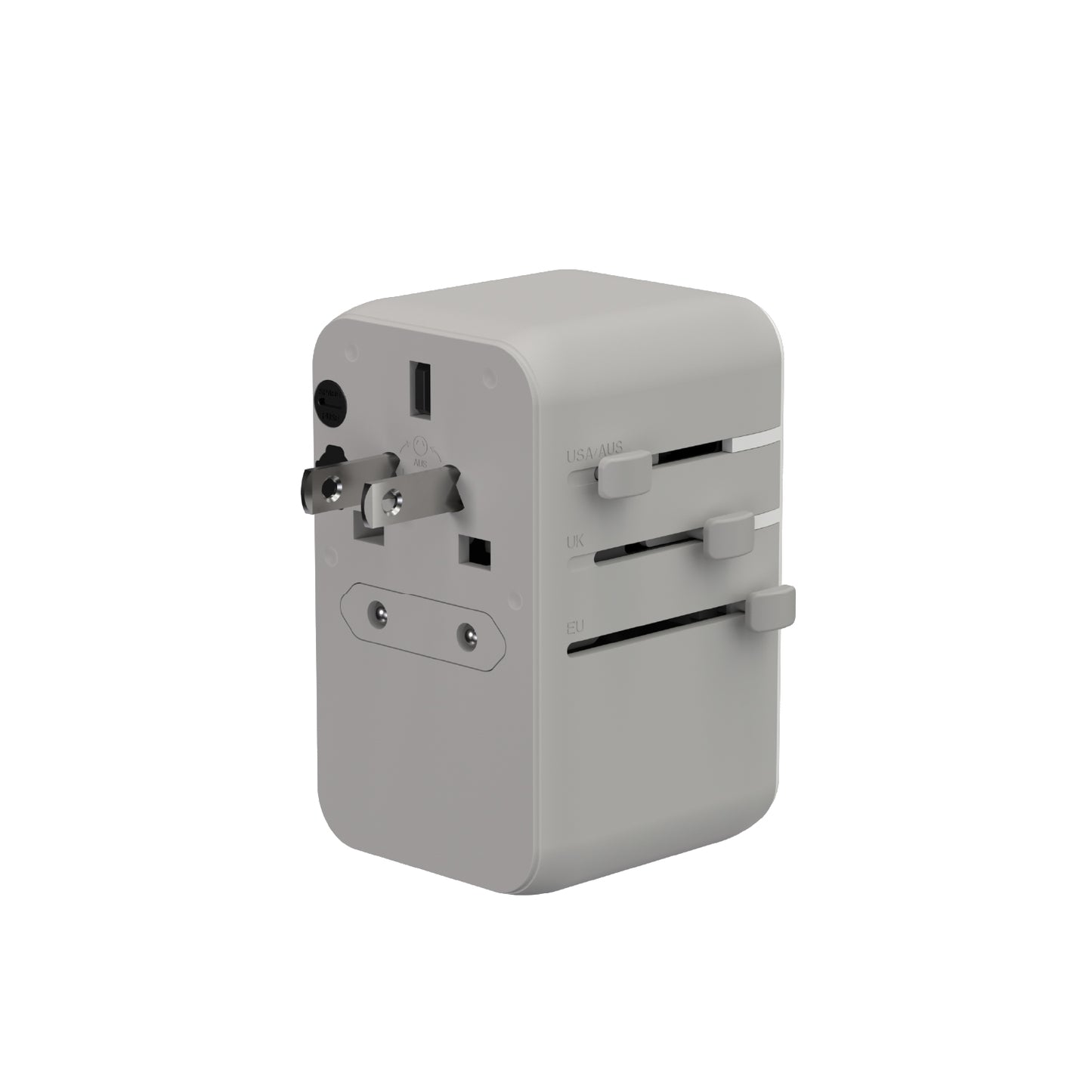 T35L Universal Travel Adapter with Built-In USB-C Cable | 35W