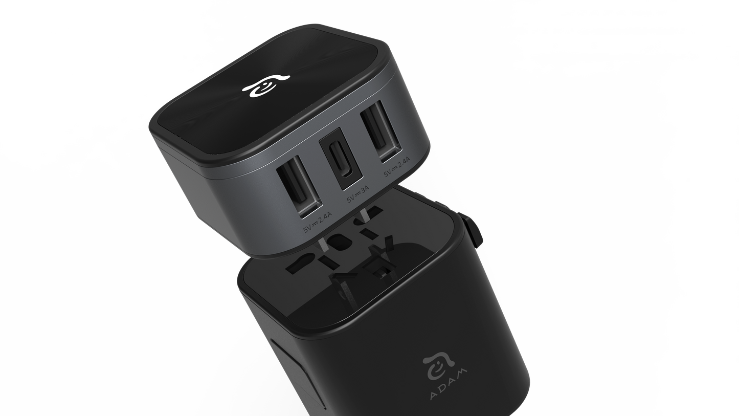 OMNIA T3 Travel Adapter