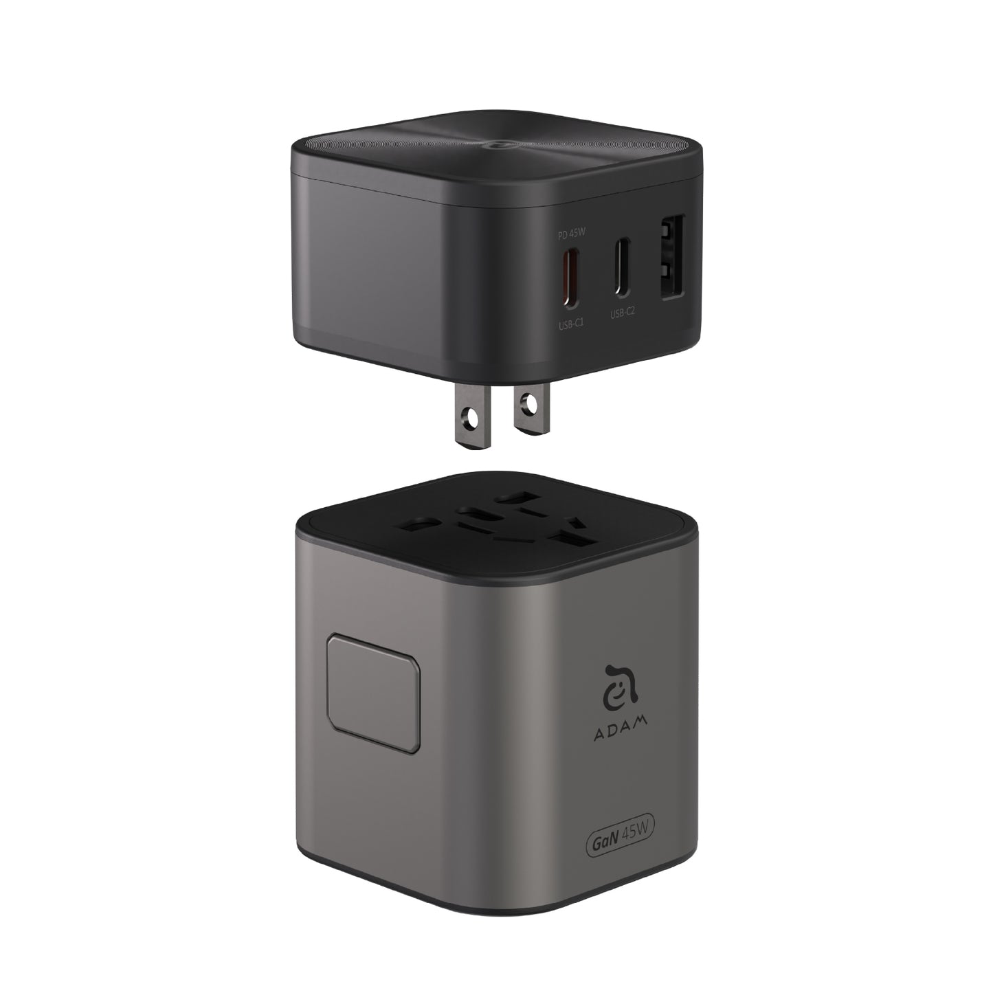 T45 Universal Travel Adapter Charger | 45W