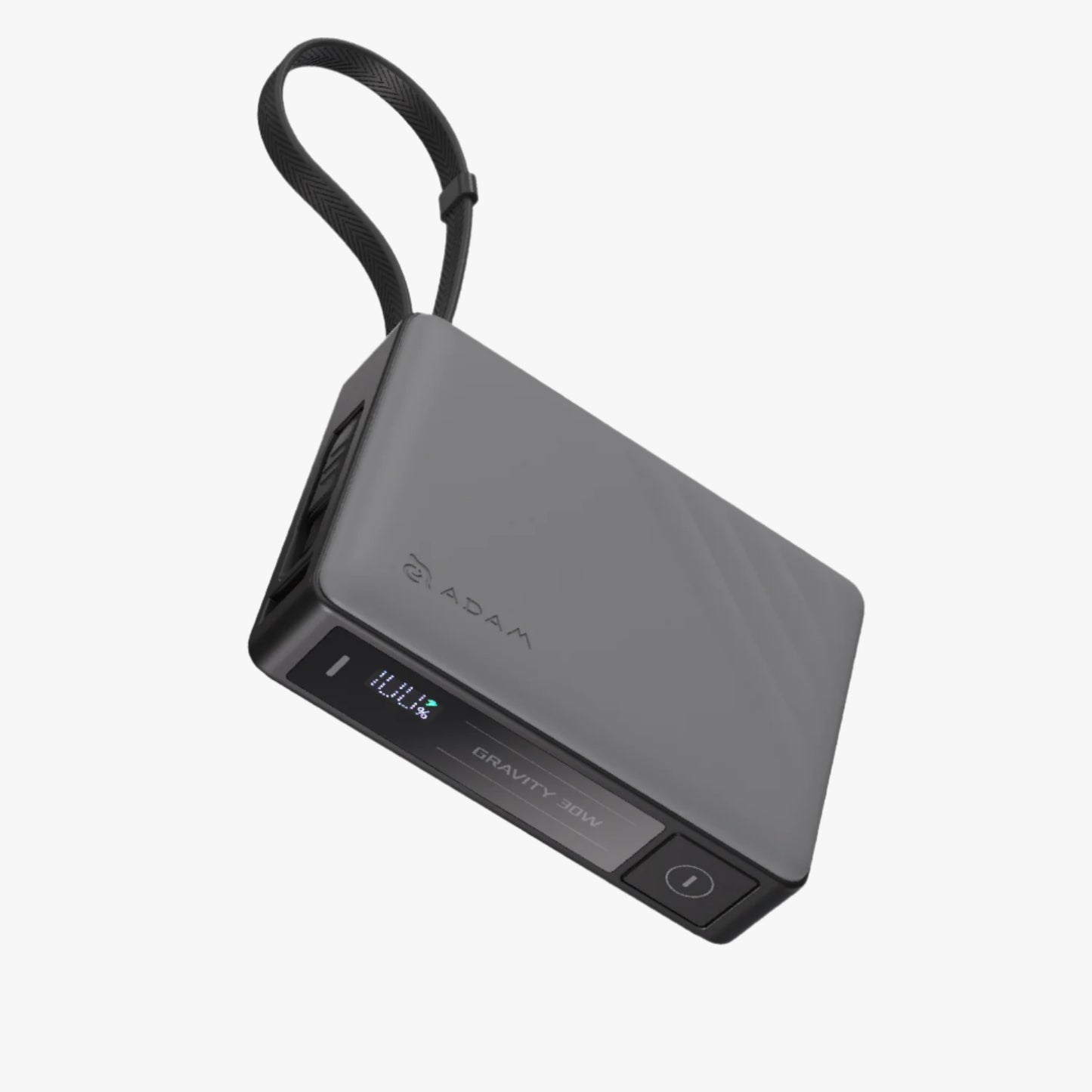 GRAVITY 30W Fast Charging Power Bank with Built-In Cable | 10000 mAh