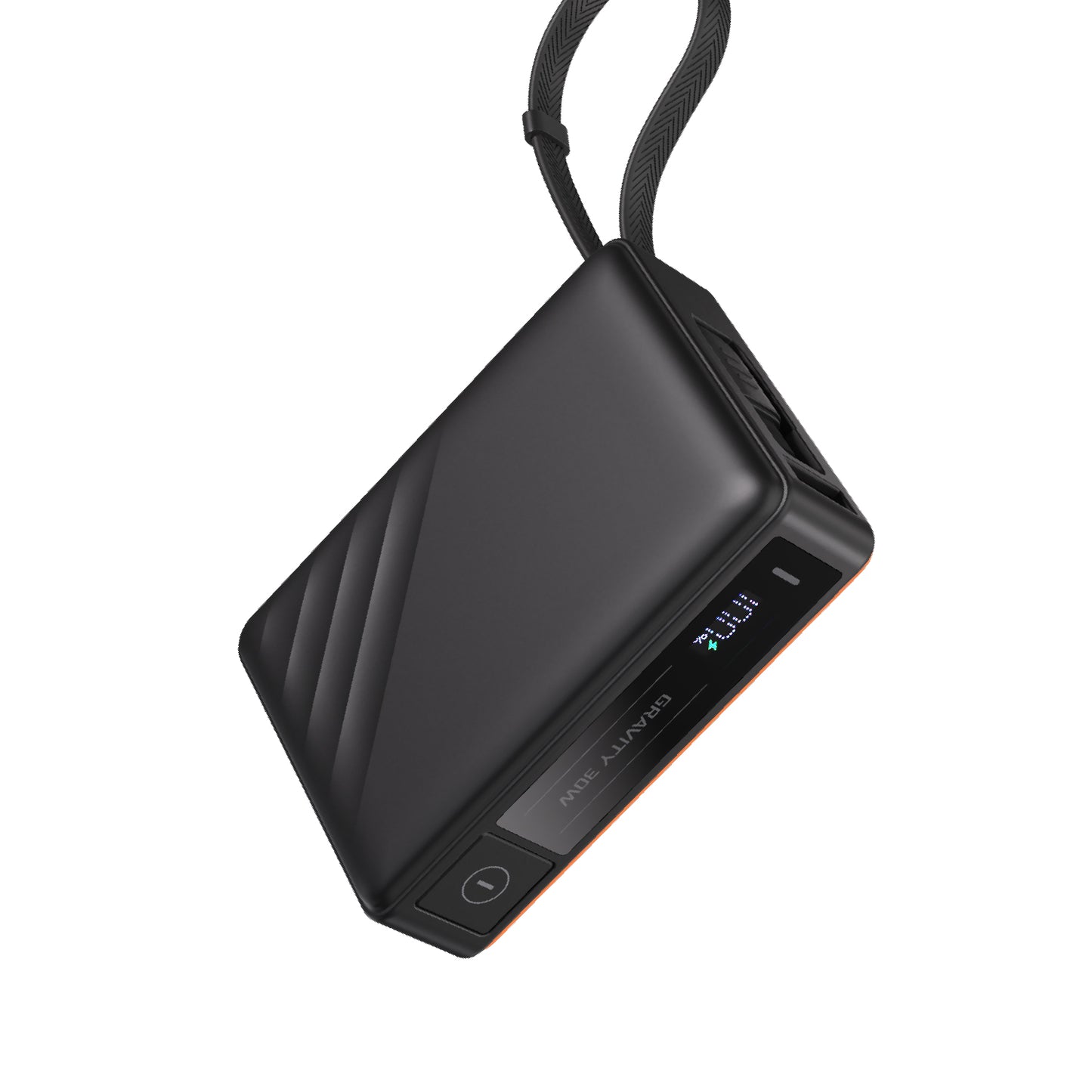 GRAVITY 30W Fast Charging Power Bank with Built-In Cable | 10000 mAh