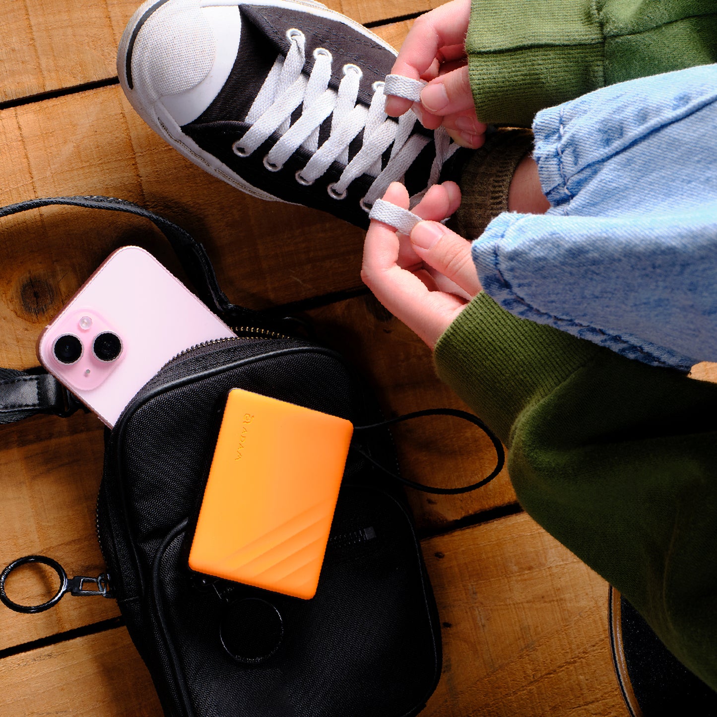 GRAVITY 30W Fast Charging Power Bank with Built-In Cable | 10000 mAh