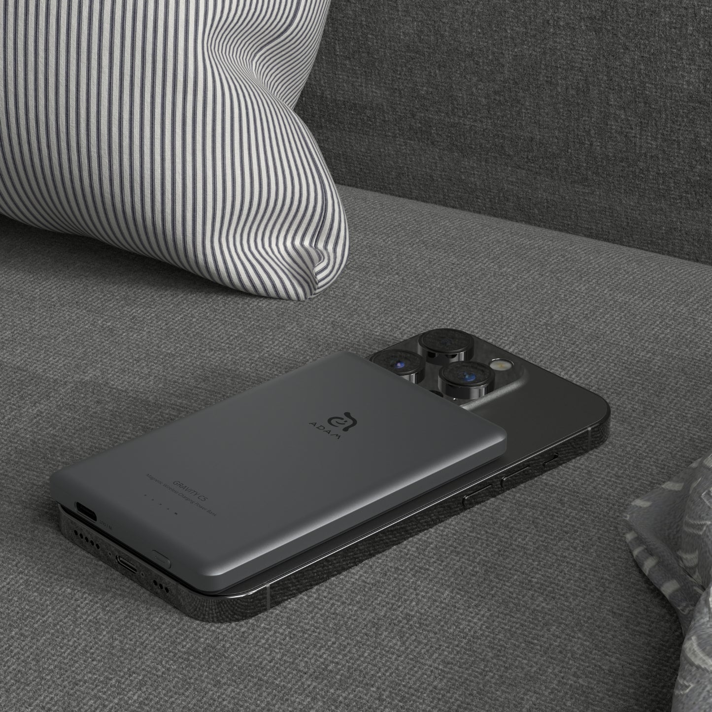 GRAVITY C5 Magnetic Wireless Charging Power Bank | 5000 mAh