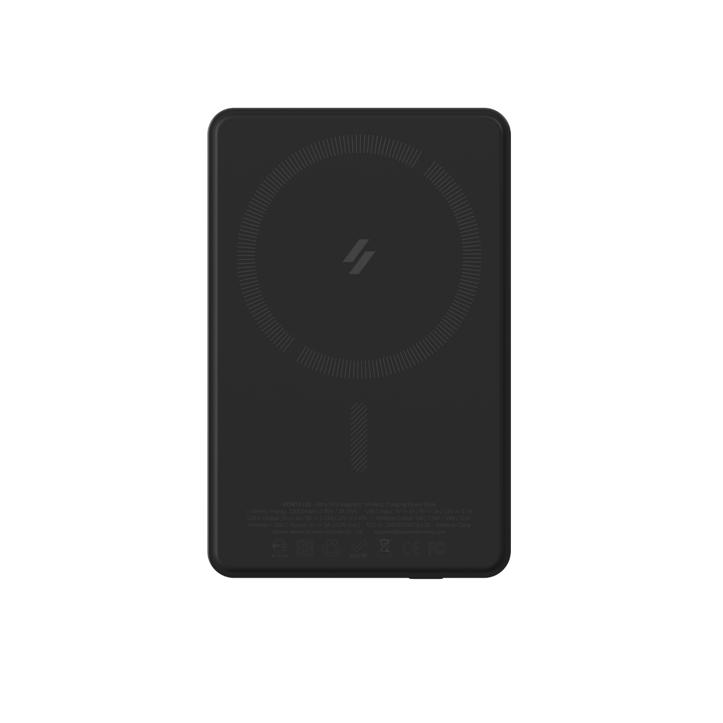 VIONTA L10 Ultra Slim Magnetic Wireless Charging Power Bank | 10000mAh