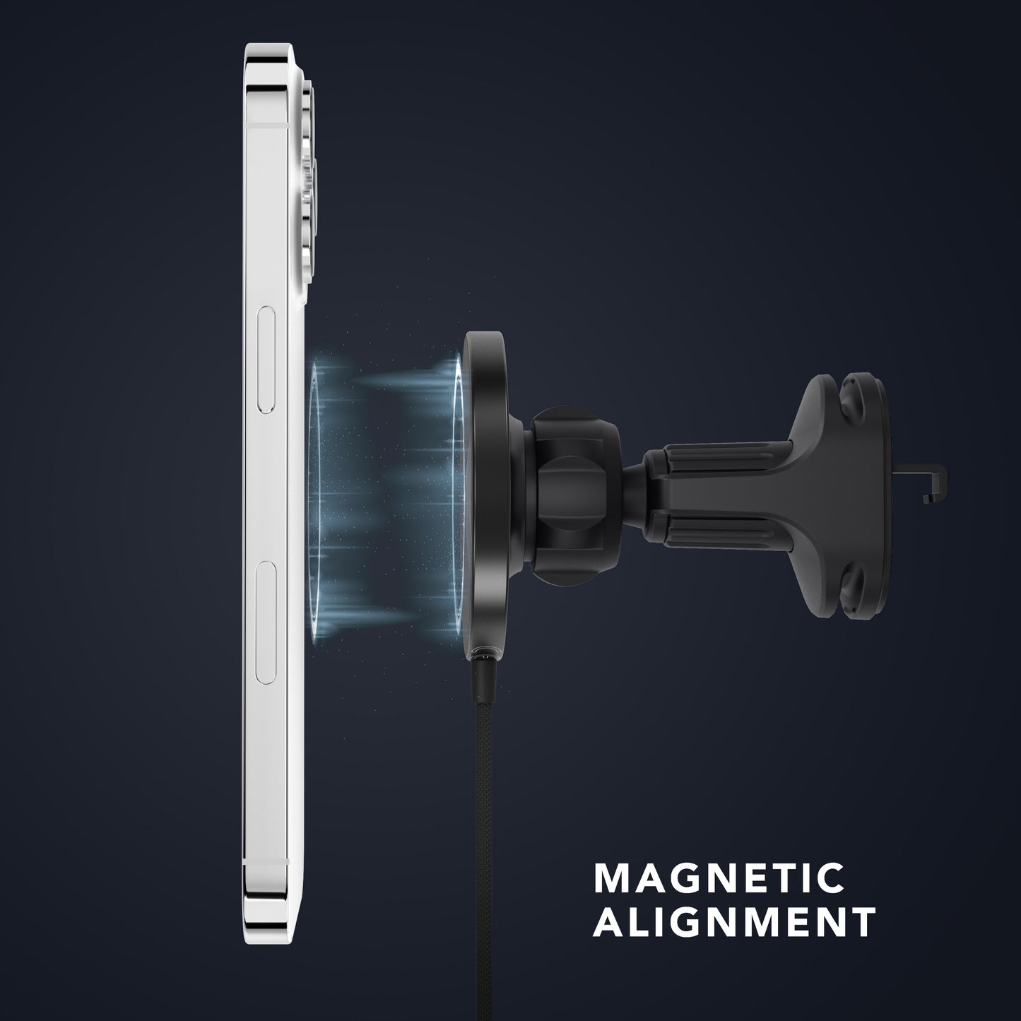 Aura Car Magnetic Wireless Charging Pad