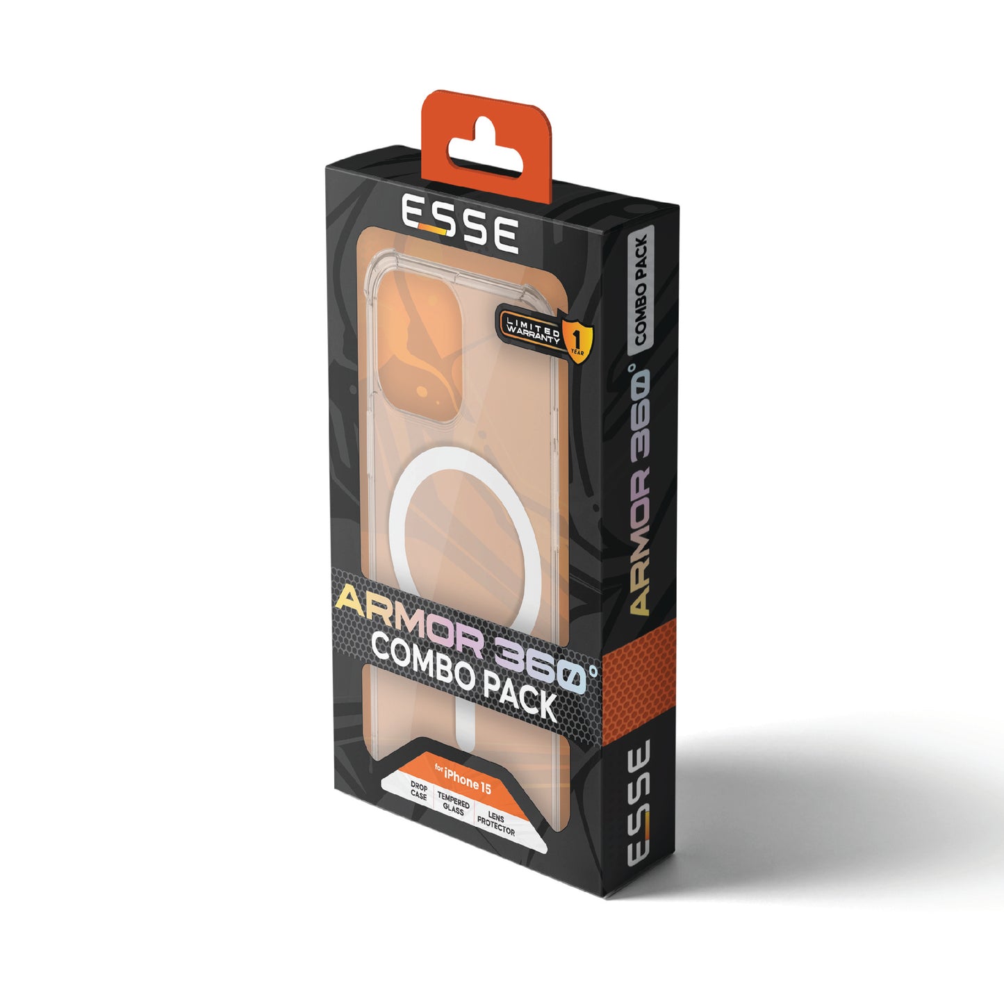 ARMOR 360° - Drop MagSafe Case + T Glass + Lens Protector