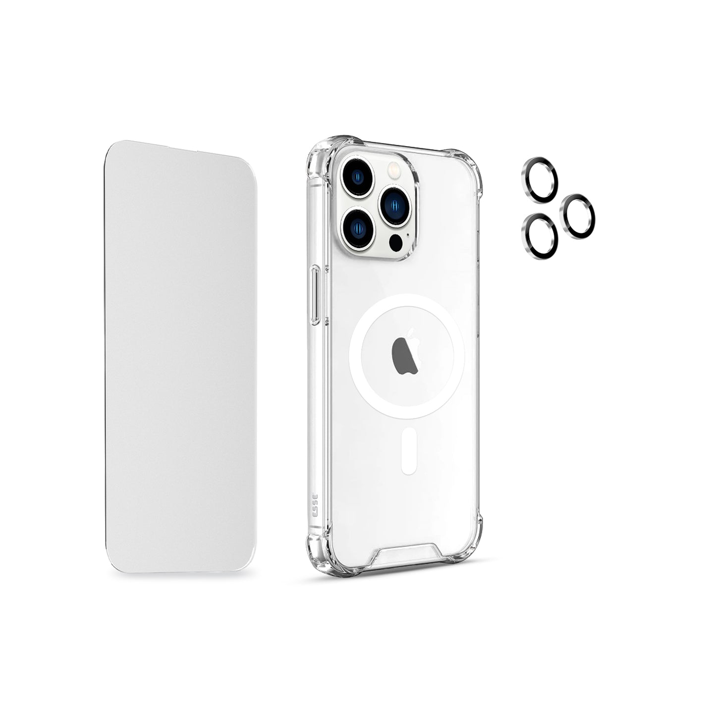 ARMOR 360° - Drop MagSafe Case + T Glass + Lens Protector
