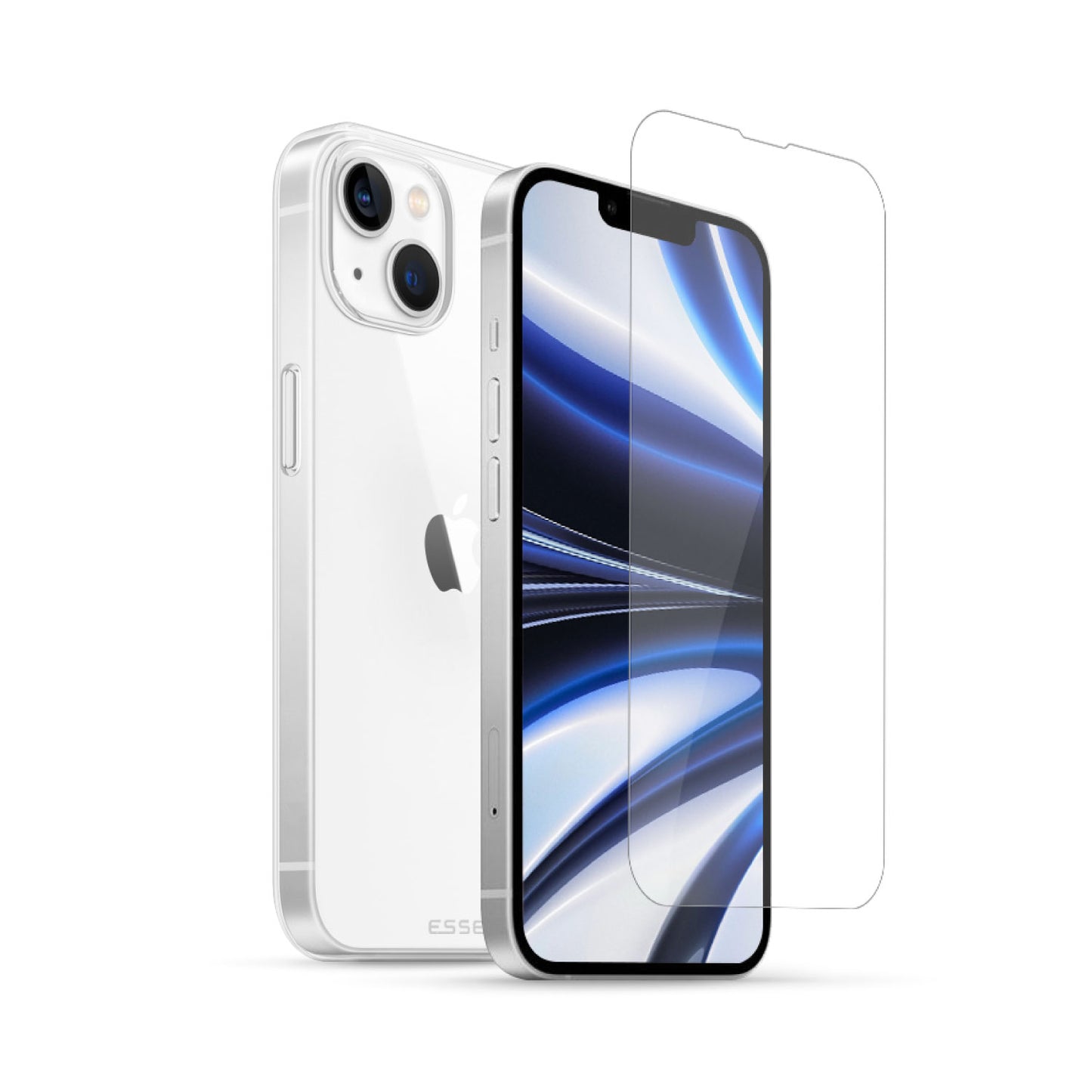 AIRE Clear Soft Case + Tempered Glass