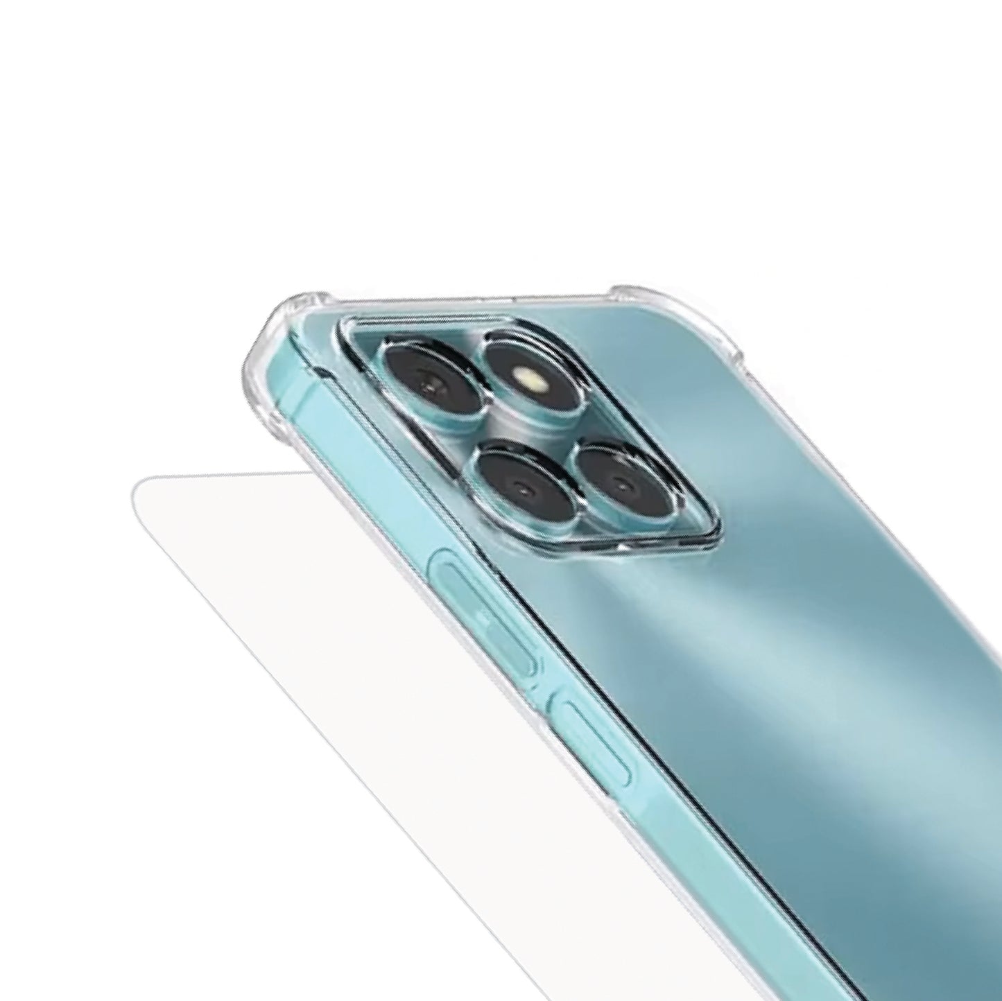Clear Case + Case Friendly Tempered Glass