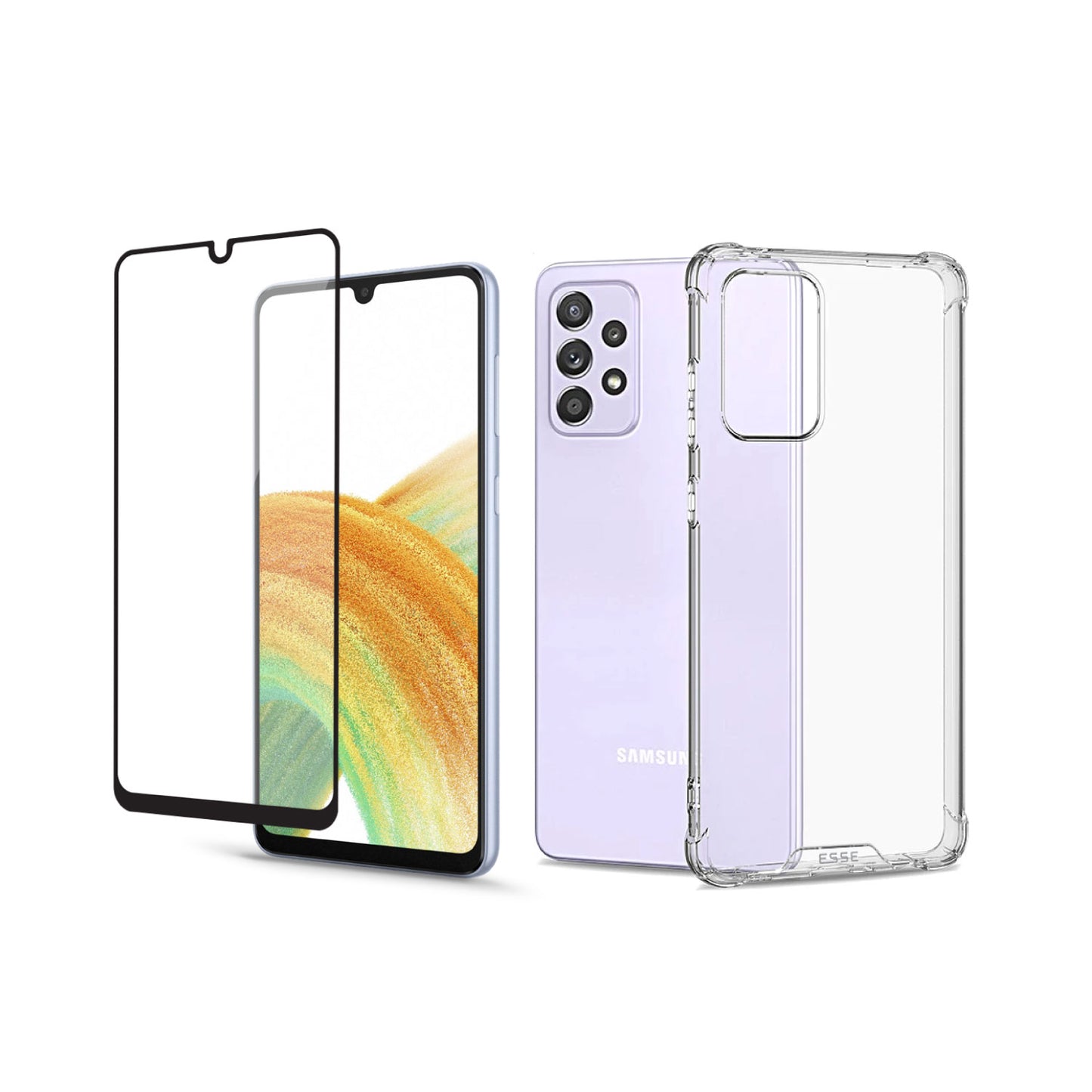 Clear Drop Case & Full Coverage TG