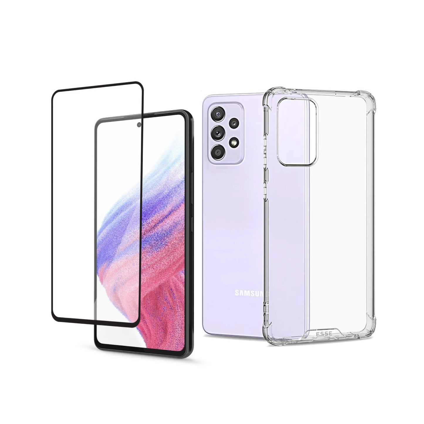 Clear Drop Case & Full Coverage TG